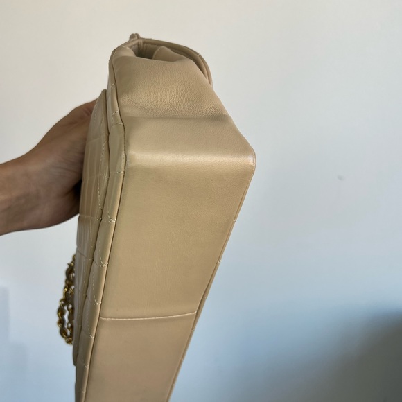 Chanel Vintage single flap with removable wallet 24K gold hardware - Picture 7 of 13